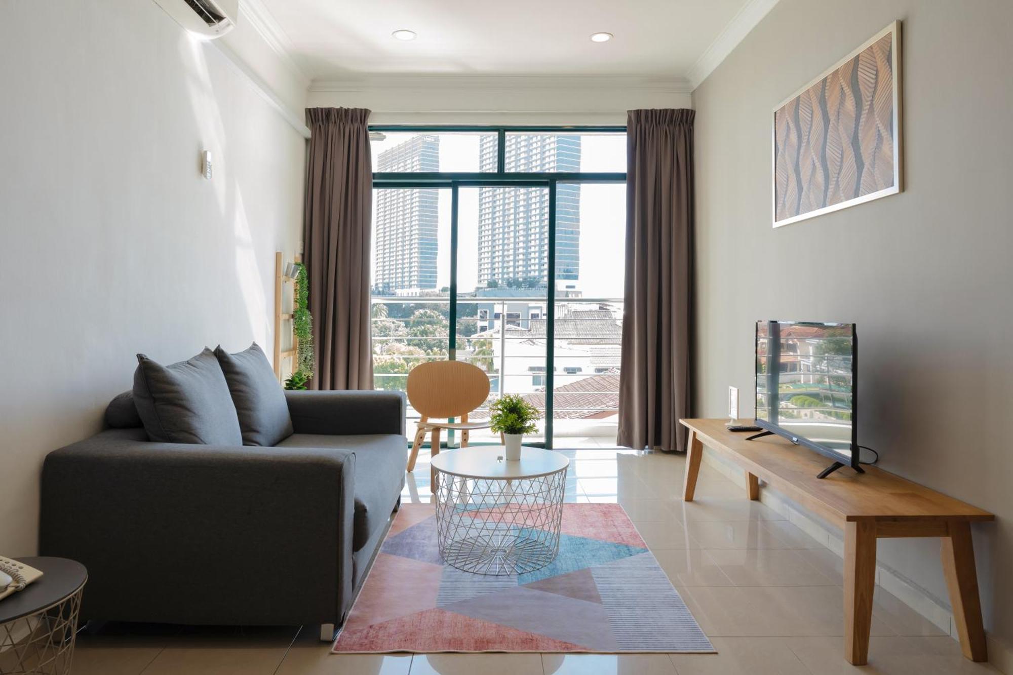 Golden View Serviced Apartments Tanjung Tokong Bagian luar foto