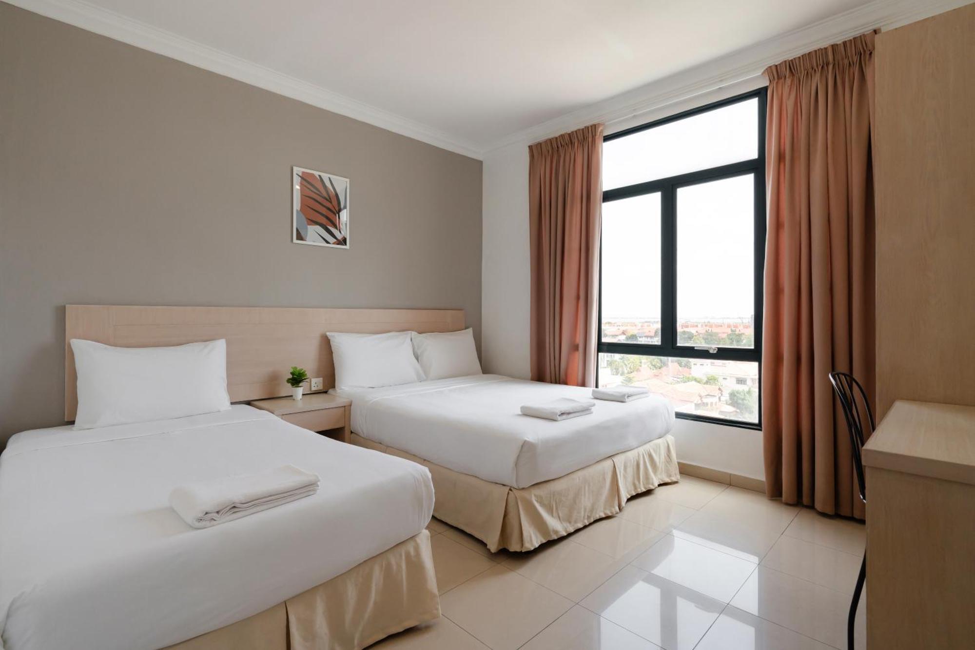 Golden View Serviced Apartments Tanjung Tokong Bagian luar foto